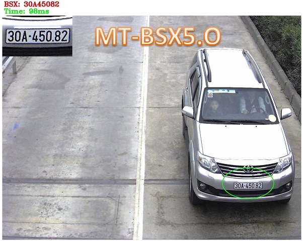Nhận dạng biển số ô tô Việt Nam với Mắt Thần MT-BSX5.0